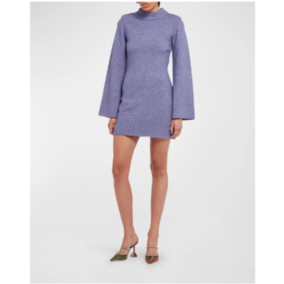 Apparis Dresses & Skirts - APPARIS Karl Marled Knit Mock-Neck Sweater Dress - Size Medium